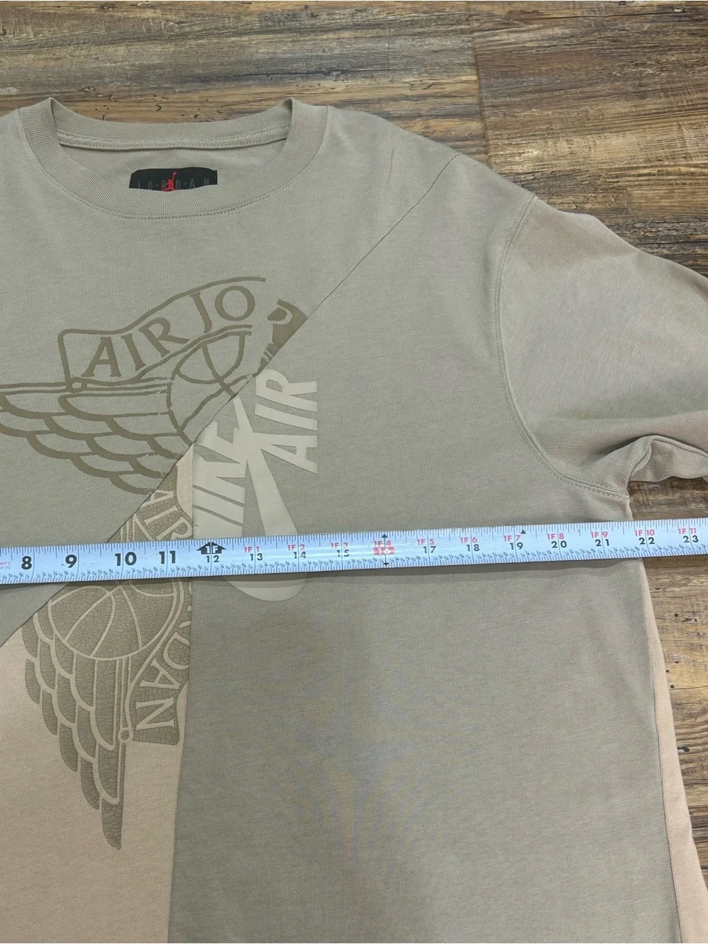 The Travis Scott Cactus Jack x Jordan T-Shirt in khaki
